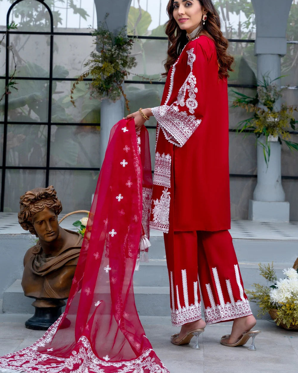 Afreen Embroided 3 Piece