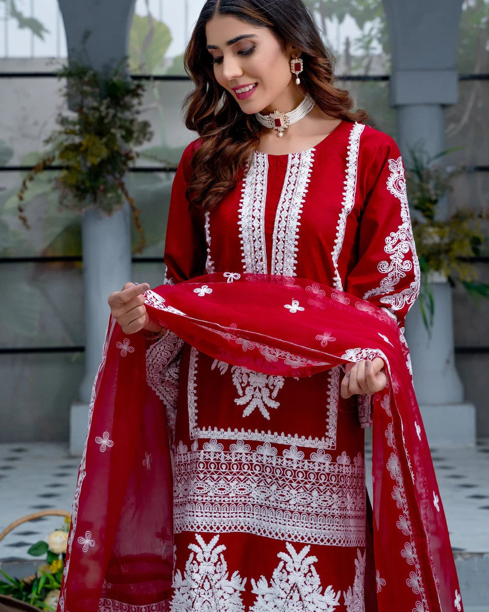 Afreen Embroided 3 Piece