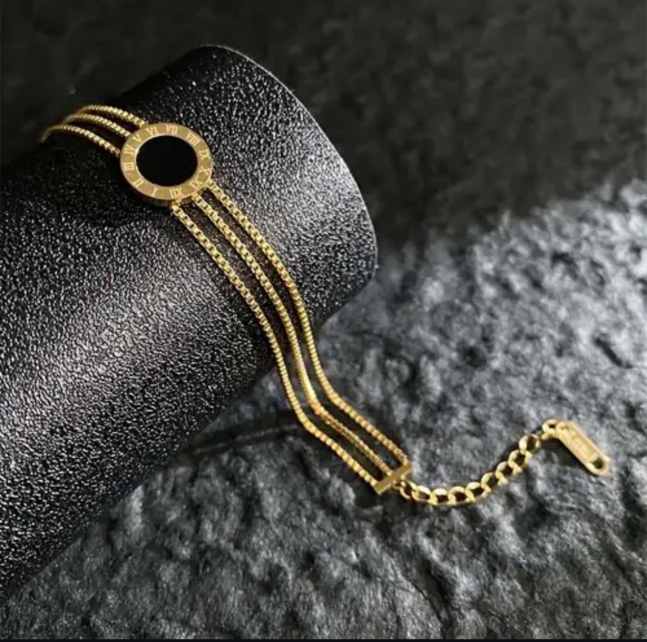 Watch Chain Roman Round Bracelet