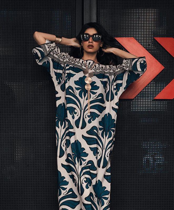 Scarlet Bloom Stitched 2-Piece