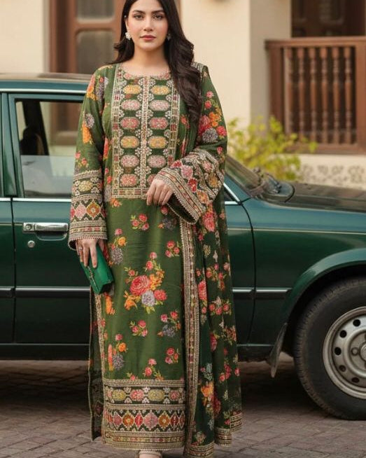 Shamoz Embroided 3 Piece