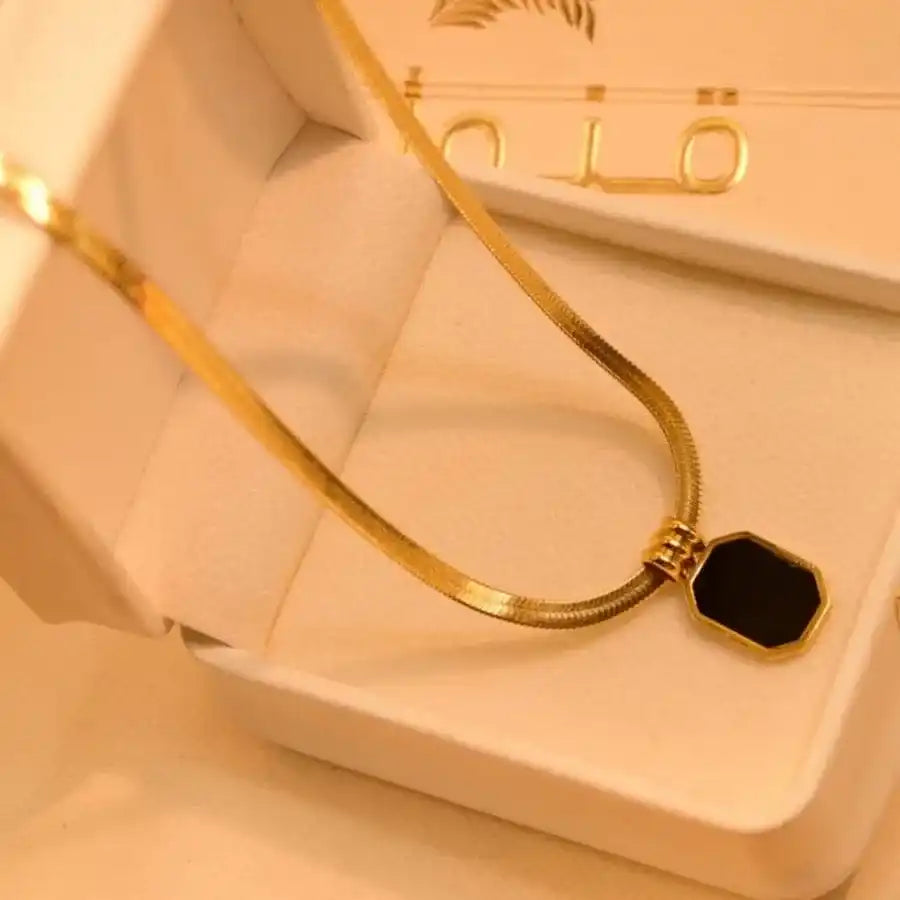 Stainless steel Rectangle pendent