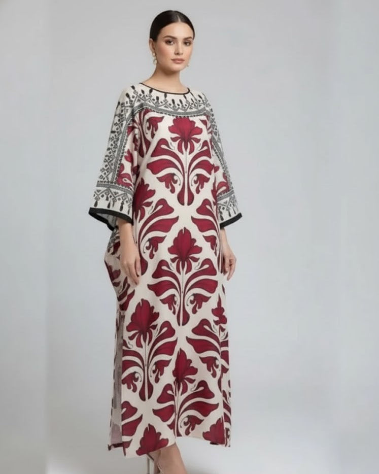 Raven Bloom Stitched 2-Piece